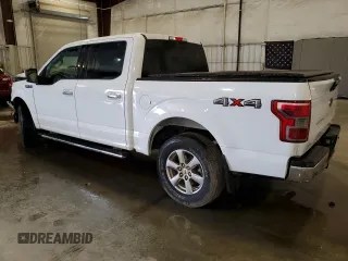 2018 Ford F-150 XL with VIN 1FTEW1EPXJFA44652, listed as a Copart auction lot 58329735 with 98,054 mi miles and Salvage title. Bid and sale history available at DreamBid. Image 2.