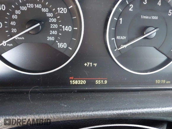 2015 BMW 3 Series 328i with VIN WBA3C1C54FP116669, listed as a IAAI auction lot 41786927 with 158,320 mi miles and . Bid and sale history available at carsss.com. Image 15.
