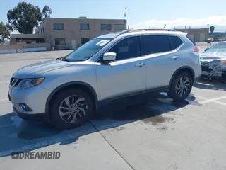 2015 Nissan Rogue SL with VIN 5N1AT2MV5FC865790, listed as a IAAI auction lot 42140295 with 127,782 mi miles. Bid and sale history available at carsss.com. Image 17.