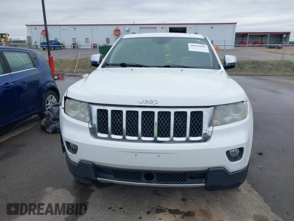 2013 Jeep Grand Cherokee Overland with VIN 1C4RJECG3DC620873, listed as a IAAI auction lot 40909601 with 195,374 mi miles. Bid and sale history available at carsss.com. Image 12.