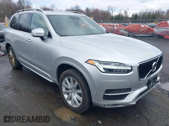 2018 Volvo XC90 Momentum with VIN YV4A22PK0J1337228, listed as a IAAI auction lot 41967308 with 128,207 mi miles. Bid and sale history available at carsss.com. Image 1.