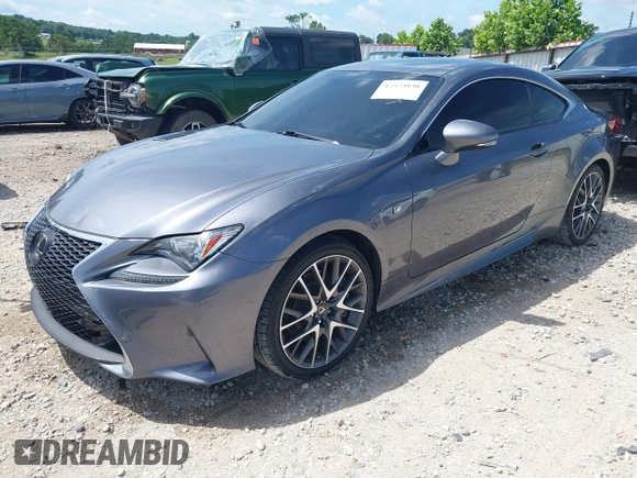 2017 Lexus RC 200t with VIN JTHHA5BCXH5006079, listed as a IAAI auction lot 42573850 with 108,206 mi miles and . Bid and sale history available at DreamBid. Image 17.