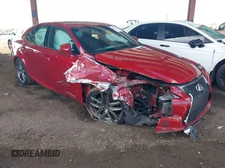 2015 Lexus IS 250 with VIN JTHCF1D2XF5017184, listed as a IAAI auction lot 40756885 with 59,601 mi miles and . Bid and sale history available at DreamBid. Image 1.