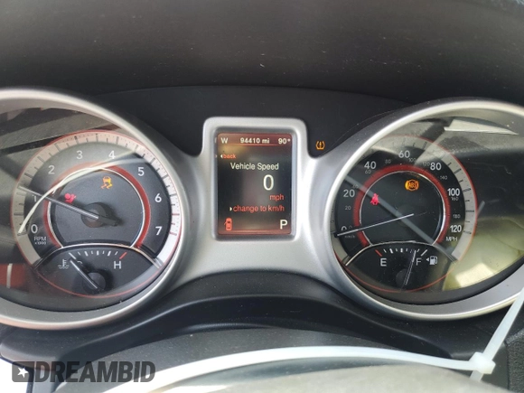 2019 Dodge Journey SE z VIN 3C4PDCBBXKT862280, wystawiony jako Copart lot #55080395 z przebiegiem 94 410 mil mil oraz Szkoda całkowita • Salvage title. Historia ofert i sprzedaży dostępna na DreamBid. Obrazek 9.