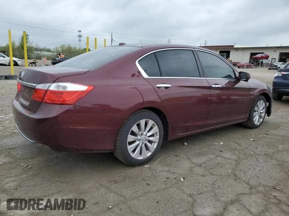 2014 Honda Accord Sedan EX-L with VIN 1HGCR2F86EA157451, listed as a Copart auction lot 54485885 with 272,803 mi miles and Clean Title. Bid and sale history available at carsss.com. Image 3.