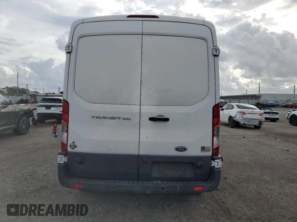 2015 Ford Transit with VIN 1FTNR2CVXFKA12717, listed as a Copart auction lot 76483854 with 268,957 mi miles and Salvage Title. Bid and sale history available at DreamBid. Image 6.