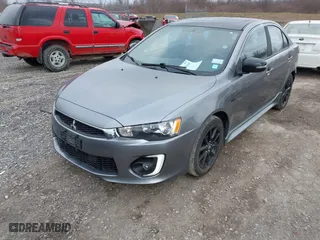 2017 Mitsubishi Lancer ES with VIN JA32U2FU6HU010683, listed as a IAAI auction lot 41866645 with 83,439 mi miles. Bid and sale history available at carsss.com. Image 2.