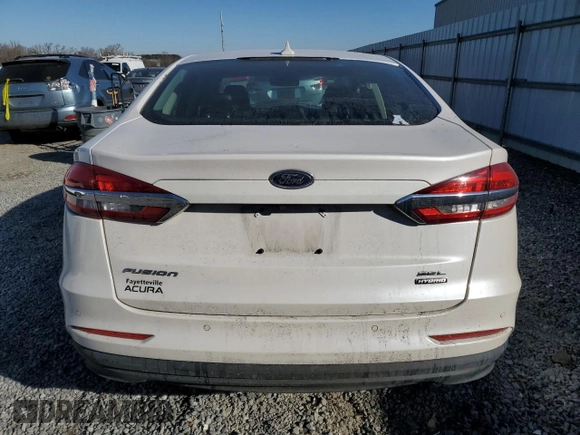 2020 Ford Fusion Hybrid SEL with VIN 3FA6P0MU0LR129742, listed as a Copart auction lot 88924535 with 79,949 mi miles and Salvage Title. Bid and sale history available at carsss.com. Image 6.