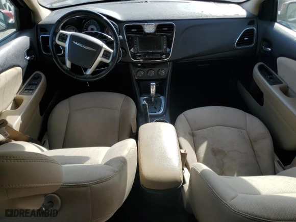 2012 Chrysler 200 Touring with VIN 1C3CCBBB4CN164152, listed as a Copart auction lot 48595435 with 189,122 mi miles and Salvage Title. Bid and sale history available at carsss.com. Image 8.