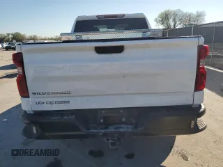 2021 Chevrolet Silverado 1500 Work Truck with VIN 1GCRYAEF4MZ331779, listed as a Copart auction lot 46589905 with 97,701 mi miles and Salvage Title. Bid and sale history available at DreamBid. Image 6.