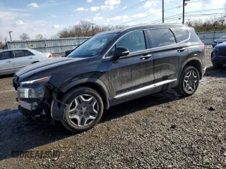 2023 Hyundai Santa Fe Hybrid SEL Premium with VIN 5NMS3DA16PH023937, listed as a Copart auction lot 43013025 with 18,939 mi miles and Salvage Title. Bid and sale history available at carsss.com. Image 1.