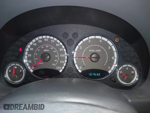 2005 Jeep Liberty Limited with VIN 1J4GL58K25W650651, listed as a IAAI auction lot 42441453 with 167,632 mi miles and . Bid and sale history available at DreamBid. Image 7.