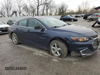 2016 Chevrolet Malibu LS with VIN 1G1ZB5STXGF280533, listed as a Copart auction lot 50703905 with 155,139 mi miles and Salvage Title. Bid and sale history available at DreamBid. Image 4.