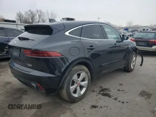 2018 Jaguar E-Pace R-Dynamic S with VIN SADFT2GX5J1Z32484, listed as a Copart auction lot 44236615 with 49,029 mi miles and Salvage Title. Bid and sale history available at DreamBid. Image 3.