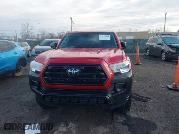 2018 Toyota Tacoma SR with VIN 5TFRX5GN5JX127708, listed as a IAAI auction lot 41654693 with 69,236 mi miles and . Bid and sale history available at DreamBid. Image 12.