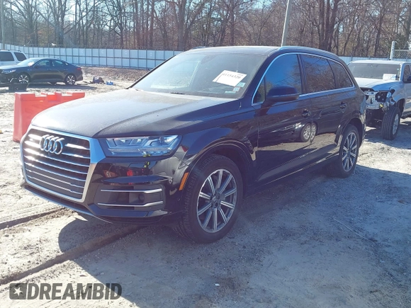 2019 Audi Q7 Prestige with VIN WA1VAAF72KD020723, listed as a IAAI auction lot 41154320 with 63,159 mi miles. Bid and sale history available at carsss.com. Image 17.