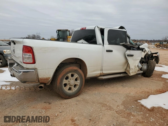 2023 Ram 2500 Big Horn with VIN 3C6UR5DL0PG632650, listed as a Copart auction lot 45402525 with Not provided miles and Salvage title. Bid and sale history available at DreamBid. Image 3.