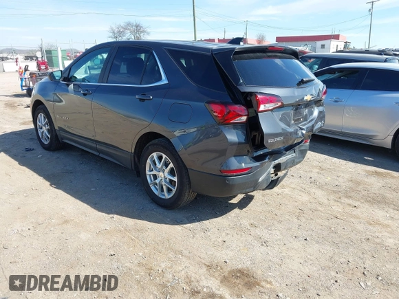 2022 Chevrolet Equinox LT z VIN 3GNAXKEV6NS212912, wystawiony jako IAAI lot #41661467 z przebiegiem 31 242 mil mil oraz . Historia ofert i sprzedaży dostępna na DreamBid. Obrazek 3.
