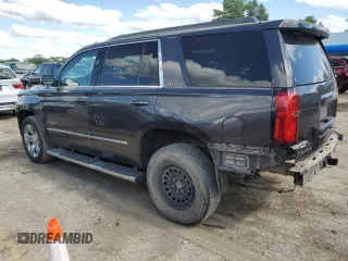 2017 Chevrolet Tahoe LT with VIN 1GNSKBKC6HR273867, listed as a Copart auction lot 55098245 with 148,329 mi miles and Salvage title. Bid and sale history available at DreamBid. Image 2.