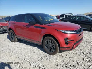 2021 Land Rover Range Rover Evoque R-Dynamic S with VIN SALZT2FX6MH130489, listed as a Copart auction lot 69456554 with 57,467 mi miles and Salvage Title. Bid and sale history available at carsss.com. Image 4.