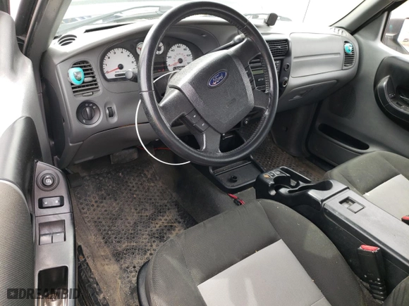 2010 Ford Ranger XL with VIN 1FTKR1EE3APA63272, listed as a Copart auction lot 49166225 with 100,843 mi miles and Salvage Title. Bid and sale history available at carsss.com. Image 8.