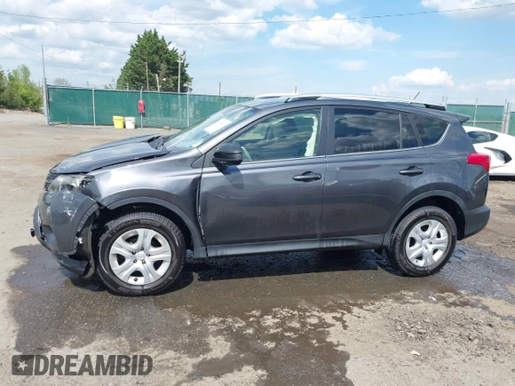 2015 Toyota RAV4 LE with VIN JTMBFREV2FD104409, listed as a IAAI auction lot 42084145 with 102,948 mi miles and . Bid and sale history available at DreamBid. Image 14.