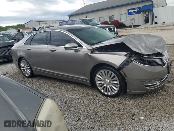 2015 Lincoln MKZ z VIN 3LN6L2G9XFR611837, wystawiony jako Copart lot #55038635 z przebiegiem 133 596 mil mil oraz Szkoda całkowita • Salvage title. Historia ofert i sprzedaży dostępna na DreamBid. Obrazek 4.