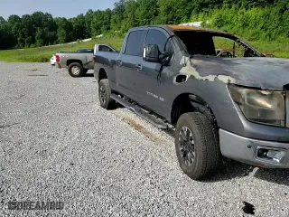 2016 Nissan Titan XD Platinum Reserve with VIN 1N6BA1F27GN503829, listed as a Copart auction lot 65203924 with 0 mi miles and Salvage Title. Bid and sale history available at carsss.com. Image 11.
