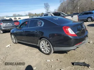 2014 Lincoln MKS EcoBoost with VIN 1LNHL9FT3EG608220, listed as a Copart auction lot 43038415 with Not provided miles and Salvage title. Bid and sale history available at DreamBid. Image 2.
