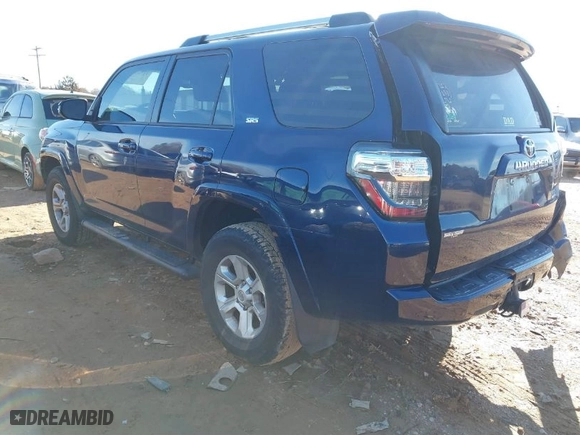 2020 Toyota 4Runner SR5 with VIN JTEBU5JR8L5777990, listed as a IAAI auction lot 41582185 with 37,862 mi miles. Bid and sale history available at carsss.com. Image 3.