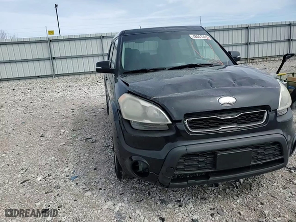 2013 Kia Soul + with VIN KNDJT2A64D7585284, listed as a Copart auction lot 48541395 with 215,461 mi miles and Salvage Title. Bid and sale history available at carsss.com. Image 12.