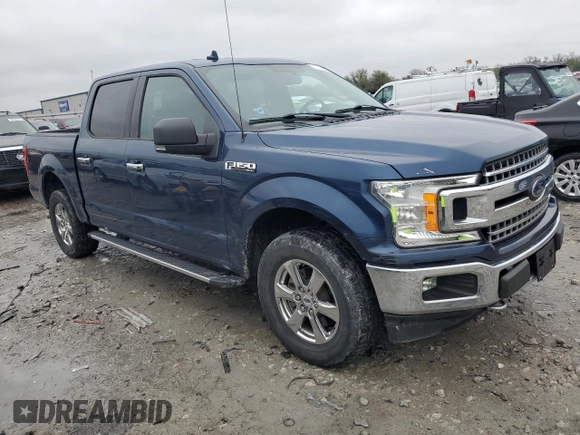 2018 Ford F-150 XL with VIN 1FTEW1EG1JKE92785, listed as a Copart auction lot 51144035 with 82,193 mi miles and Salvage Title. Bid and sale history available at carsss.com. Image 4.