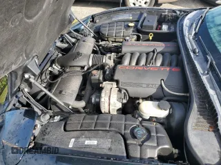 2000 Chevrolet Corvette with VIN 1G1YY32G2Y5107601, listed as a Copart auction lot 74361444 with 0 mi miles and Salvage Title. Bid and sale history available at carsss.com. Image 11.