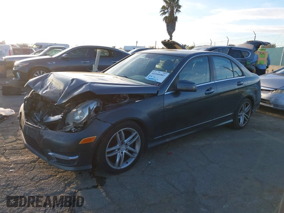 2013 Mercedes-Benz C-Class C 250 Sport with VIN WDDGF4HB8DA775968, listed as a IAAI auction lot 41646003 with 174,541 mi miles. Bid and sale history available at carsss.com. Image 17.