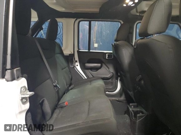 2020 Jeep Wrangler Unlimited Willys with VIN 1C4HJXDN2LW170053, listed as a Copart auction lot 50265365 with 76,682 mi miles and Clean title. Bid and sale history available at DreamBid. Image 10.
