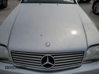 2001 Mercedes-Benz SL-Class with VIN WDBFA68F91F195550, listed as a Copart auction lot 73820644 with 0 mi miles and Salvage Title. Bid and sale history available at carsss.com. Image 11.