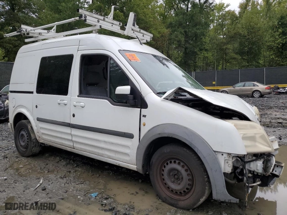 2013 Ford Transit Connect Wagon XLT with VIN NM0KS9BN2DT134168, listed as a Copart auction lot 73489804 with 124,744 mi miles and Salvage Title. Bid and sale history available at carsss.com. Image 4.