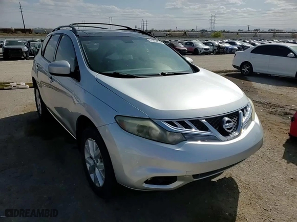 2012 Nissan Murano SL with VIN JN8AZ1MU4CW104560, listed as a Copart auction lot 51318235 with 125,928 mi miles and Salvage Title. Bid and sale history available at carsss.com. Image 11.