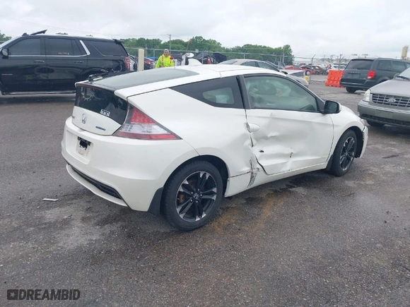 2014 Honda CR-Z EX with VIN JHMZF1D64ES000930, listed as a IAAI auction lot 39418573 with 118,799 mi miles. Bid and sale history available at carsss.com. Image 4.