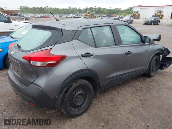 2020 Nissan Kicks S with VIN 3N1CP5BV5LL495563, listed as a IAAI auction lot 41977335 with 76,457 mi miles and . Bid and sale history available at carsss.com. Image 4.