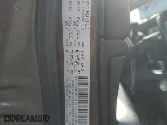 2019 Jeep Grand Cherokee Limited with VIN 1C4RJFBG4KC540597, listed as a Copart auction lot 48813275 with 64,677 mi miles and Salvage Title. Bid and sale history available at carsss.com. Image 13.