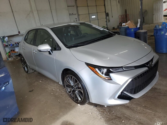 2021 Toyota Corolla Hatchback XSE with VIN JTNC4MBE7M3147028, listed as a Copart auction lot 45515595 with 41,040 mi miles and Salvage Title. Bid and sale history available at carsss.com. Image 4.