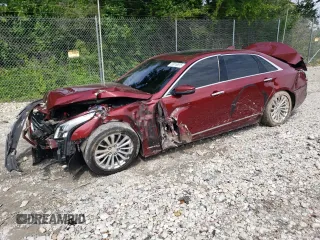 2017 Cadillac CT6 Luxury RWD with VIN 1G6KC5RX5HU137195, listed as a Copart auction lot 59016875 with Not provided miles and Salvage title. Bid and sale history available at DreamBid. Image 1.