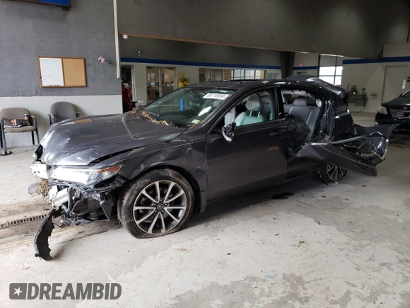 2017 Acura TLX V6 w/Technology Pkg with VIN 19UUB2F52HA001359, listed as a Copart auction lot 85710594 with 0 mi miles and Salvage Title. Bid and sale history available at carsss.com. Image 1.