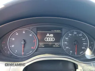 2015 Audi A6 2.0T Premium with VIN WAUFFAFCXFN036576, listed as a Copart auction lot 80262504 with 125,184 mi miles and Clean Title. Bid and sale history available at carsss.com. Image 9.
