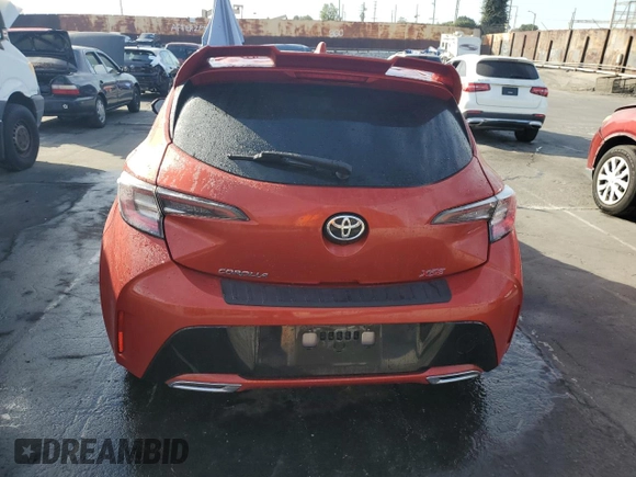2019 Toyota Corolla Hatchback SE with VIN JTNK4RBEXK3026760, listed as a Copart auction lot 78237274 with 86,171 mi miles and Salvage Title. Bid and sale history available at carsss.com. Image 6.
