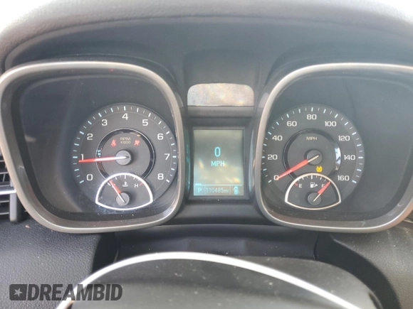 2013 Chevrolet Malibu LS with VIN 1G11B5SAXDU109459, listed as a Copart auction lot 53245794 with 110,485 mi miles and Salvage Title. Bid and sale history available at DreamBid. Image 9.