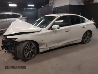 2020 Infiniti Q50 3.0t SPORT with VIN JN1EV7AR7LM253846, listed as a IAAI auction lot 41305150 with 45,560 mi miles. Bid and sale history available at carsss.com. Image 17.