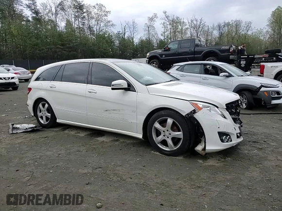2011 Mercedes-Benz R 350 with VIN 4JGCB6FE0BA130219, listed as a Copart auction lot 51511805 with 143,250 mi miles and Salvage title. Bid and sale history available at DreamBid. Image 12.