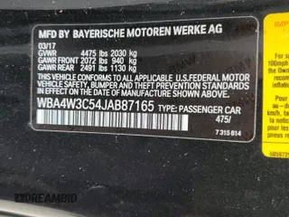 2018 BMW 4 Series 430i with VIN WBA4W3C54JAB87165, listed as a Copart auction lot 76205724 with 62,952 mi miles and Non Repairable. Bid and sale history available at DreamBid. Image 13.